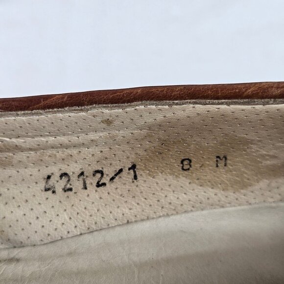 Alfani US Women's Size 10 Brown Basketweave Loafer Almond Shaped Toe Slip On - Picture 12 of 13